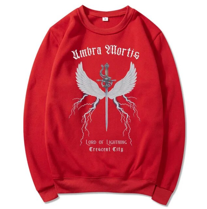 Sweatshirt Ruhn Danaan Crescent City Pullover Throne Of Glass