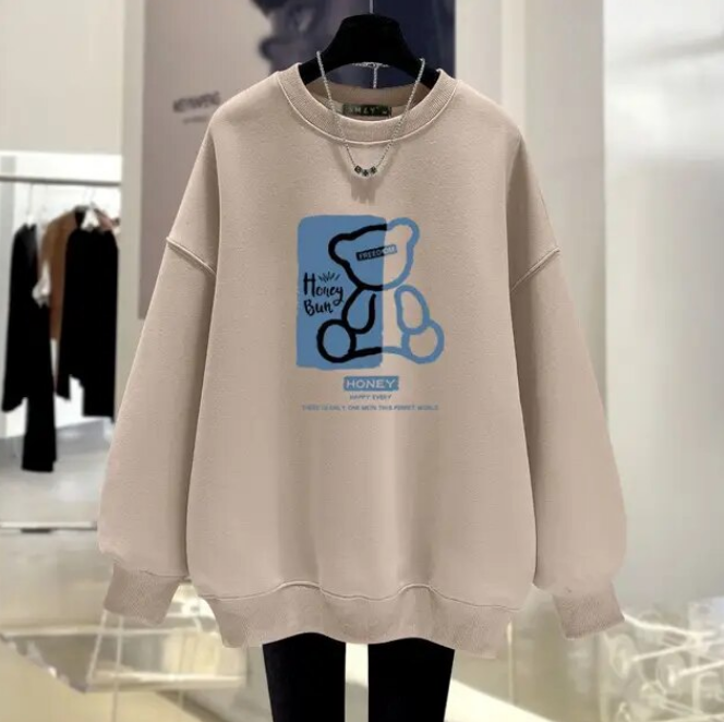 Sweatshirts Long Sleeve O Neck Pullovers Fashion