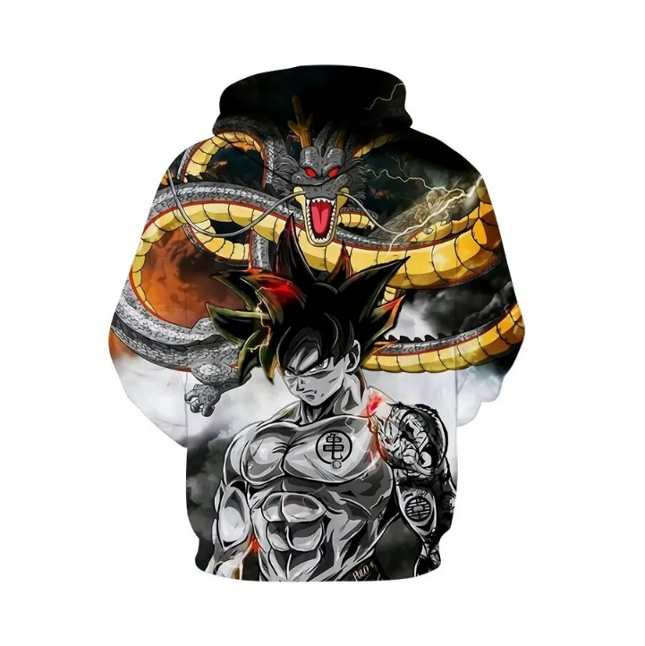 Dragon Ball Hoodies Fashion Long Sleeve