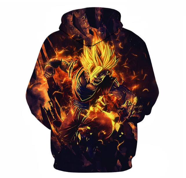 3D Dragon Ball Super Hoodie Creative