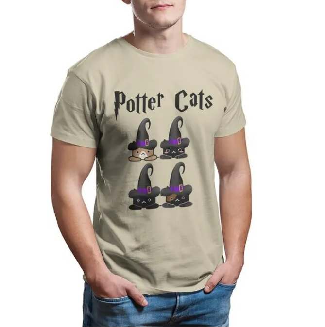 Tshirt Harry Pawter Cotton Fashion