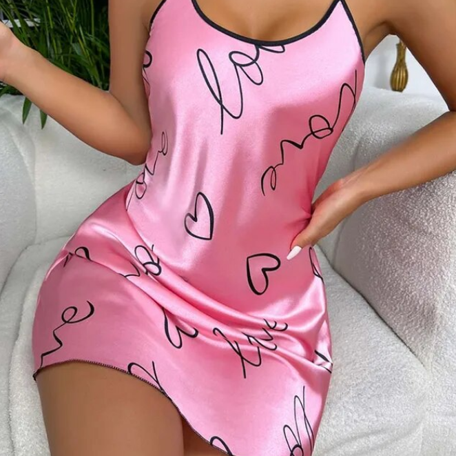 Women Sleeveless Sleepwear Mini Pajamas