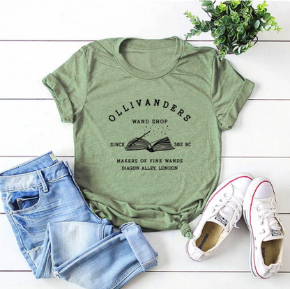 Ollivanders Wand Shop Tshirt - DUGO