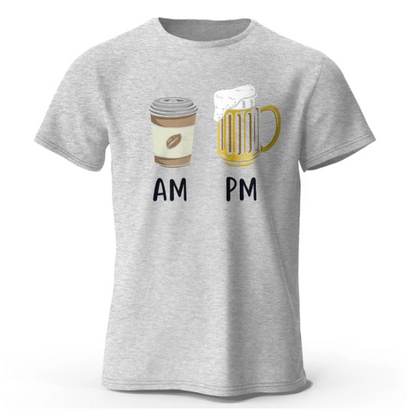 Coffee and Beer Printed Men Tshirt