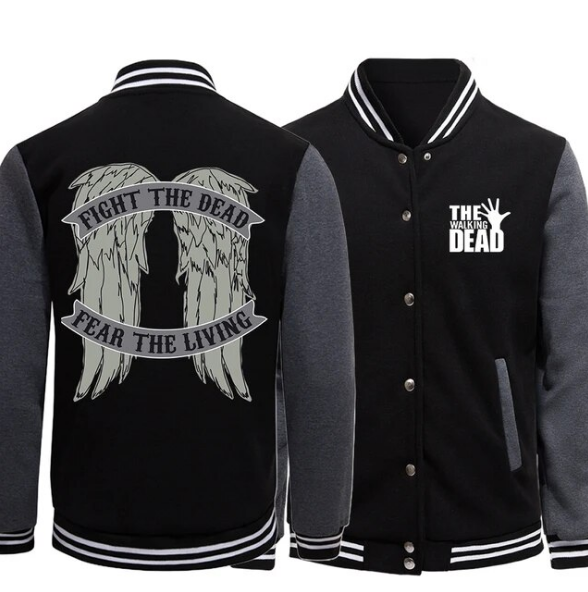 The Walking Dead Prints Wings Jackets Fashion