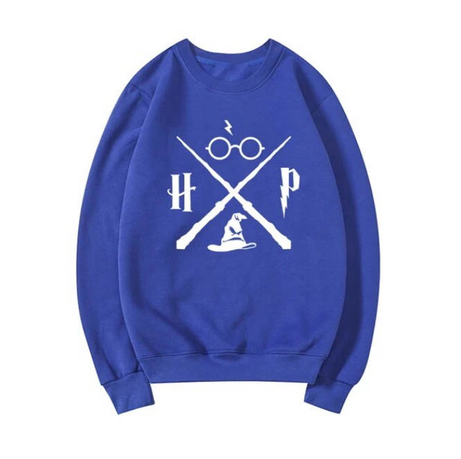 Sweatshirt Wizard Wand HP Pullovers Long Sleeve