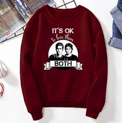 Salvatore Brothers Est Sweatshirt Vampire Diares