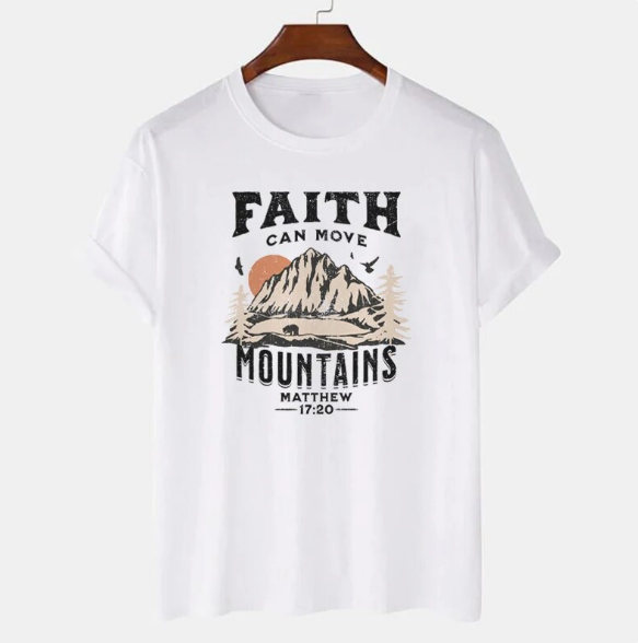 Matthew Bible Verse Graphic Tees Women