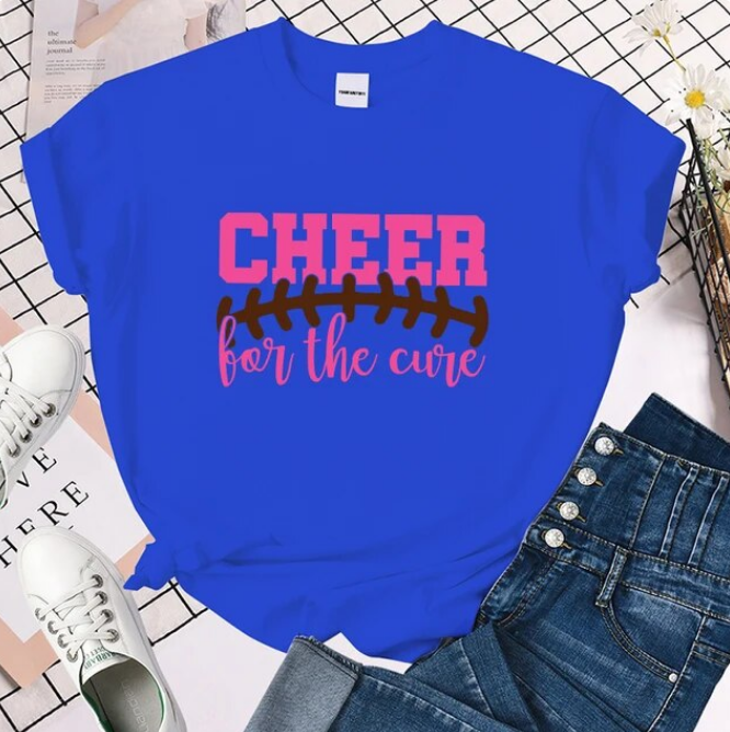 Tshirt Cheer For The Cure - DUGO