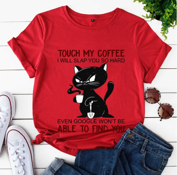 Anime Cartoon Cat Tshirts