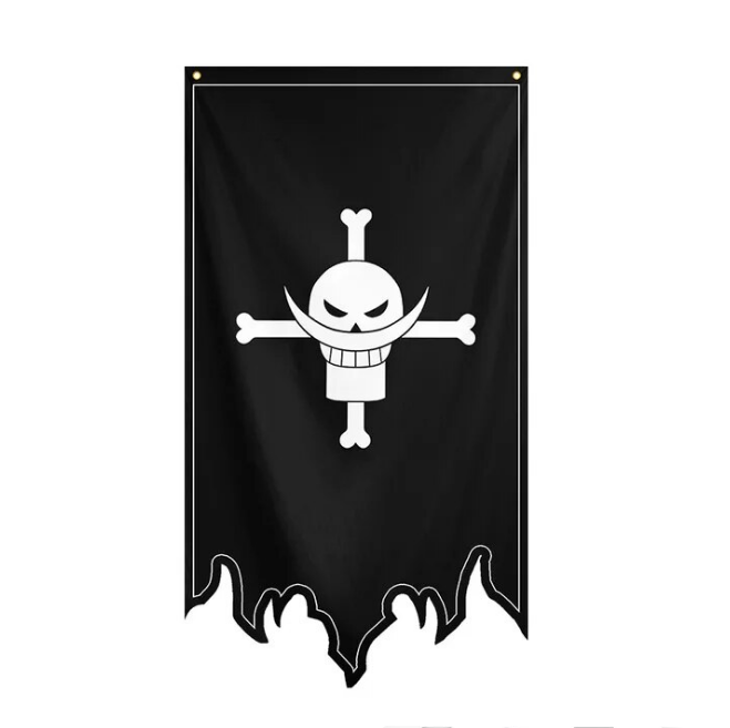 One Piece Chopper Skull Luffy Flag House Banner Stark Map