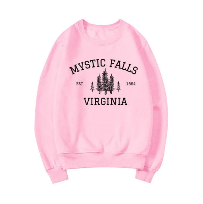 Mystic Falls Virginia Sweatshirt Vampire