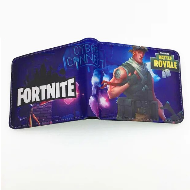 Fortnite High Quality Popular Leather Anime Wallet