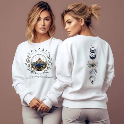 Sweatshirt Velaris City Of Starlight Front And Back