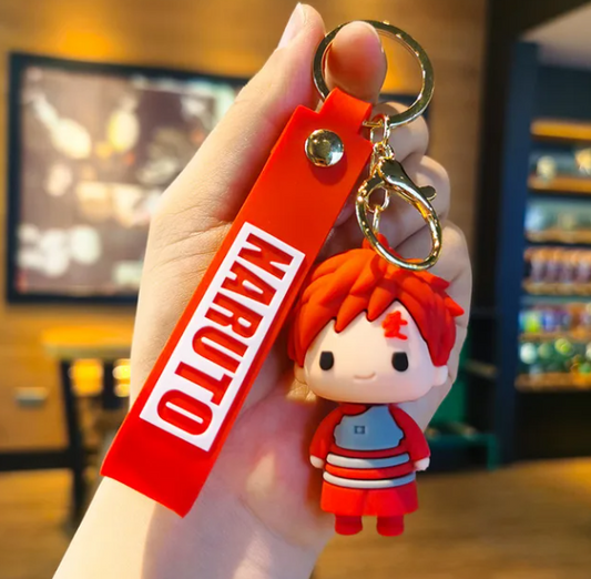 Gaara Keychain Fashion Jewelry Cartoon Figure