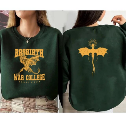  Vintage Fourth Wing Sweatshirt Dragon Rider