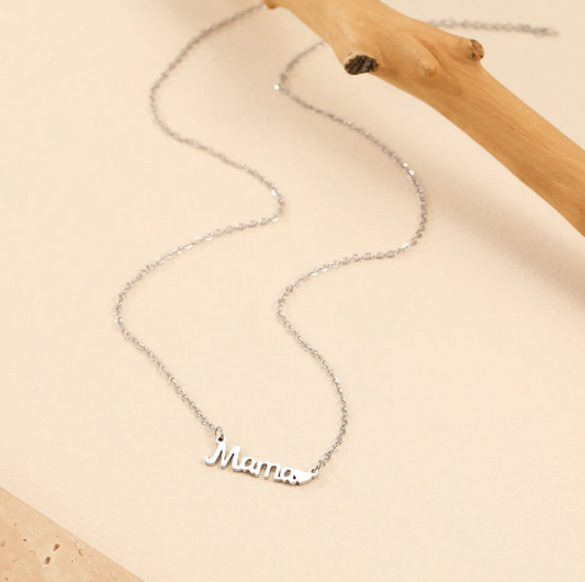 Necklaces Mom Love Heart Letter Pendant Fashion Chain Mother Day