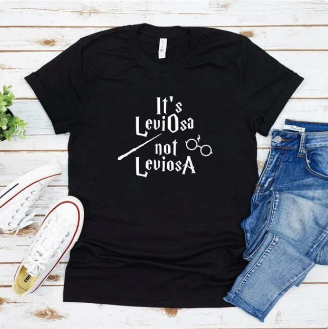 It Is Leviosa Tshirt Wizard Shirt HP Inspired Tshirt