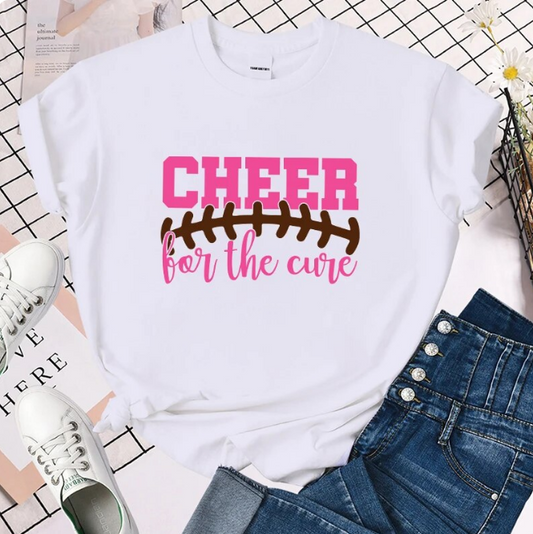 Tshirt Cheer For The Cure - DUGO