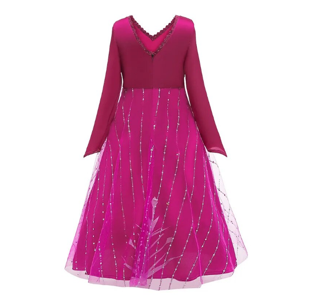 Anna Elsa Princess Dress Snow Queen