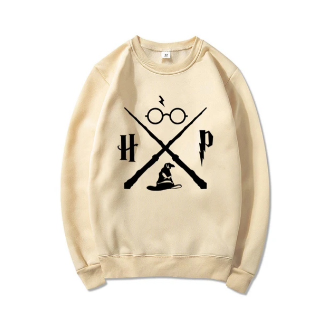 Sweatshirt Wizard Wand HP Pullovers Long Sleeve