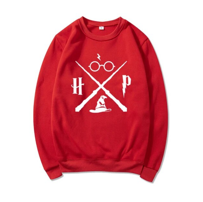 Sweatshirt Wizard Wand HP Pullovers Long Sleeve