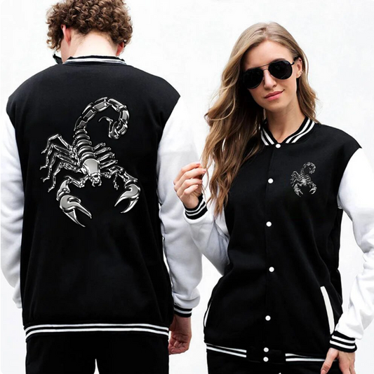 Scorpio Personality Printing Men Jackets Fashion