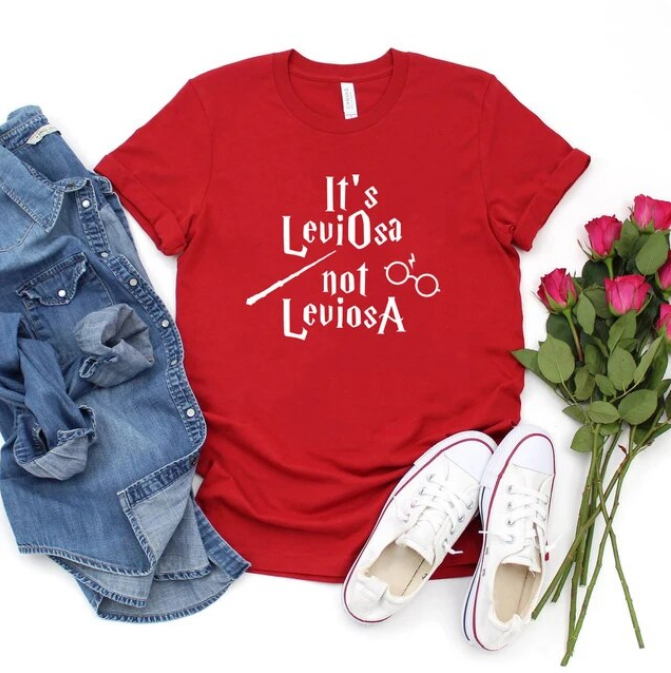 It Is Leviosa Tshirt Wizard Shirt HP Inspired Tshirt