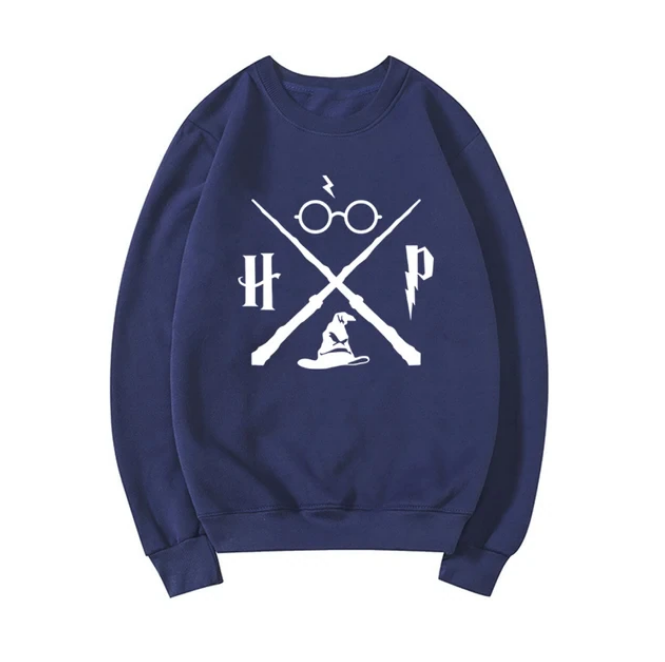 Sweatshirt Wizard Wand HP Pullovers Long Sleeve