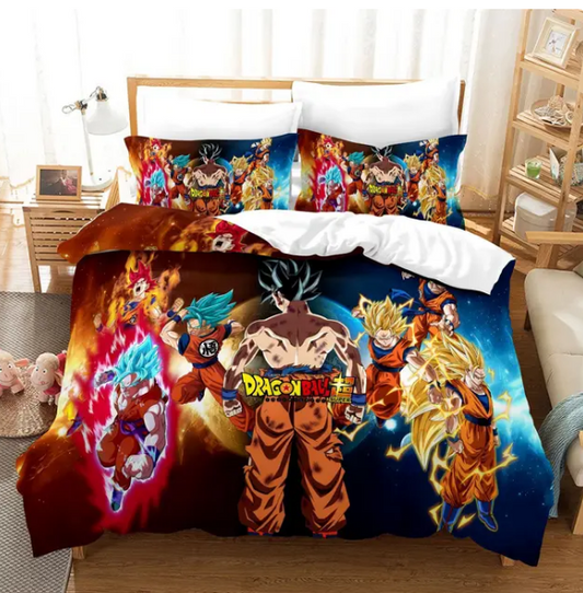 Anime Dragonball Cosplay Bedding Sets For Bedroom