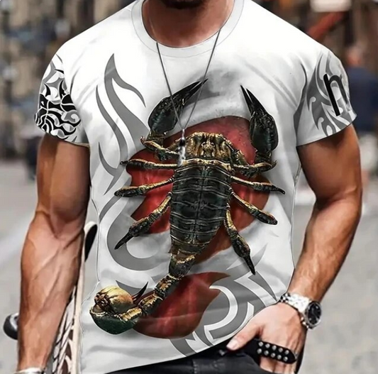 Men Tshirt 3D Animal