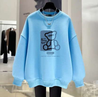 Sweatshirts Long Sleeve O Neck Pullovers Fashion