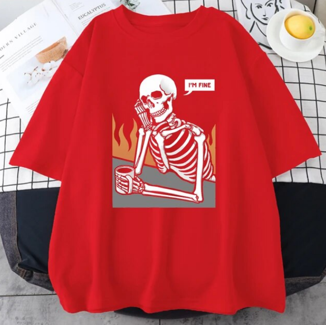 Skeletons In Meditation And Keep Alone Tshirts