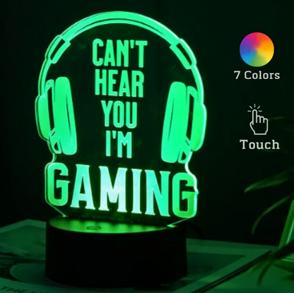 Touch 7 Colors 3D Night Light Decorative