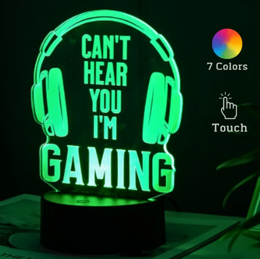 Touch 7 Colors 3D Night Light Decorative