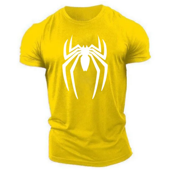 Summer Casual Sports Fashion 2D Printed Spider Tshirt Unique