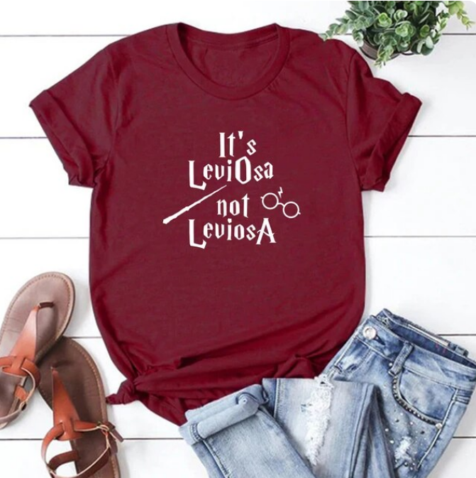 It Is Leviosa Tshirt Wizard Shirt HP Inspired Tshirt