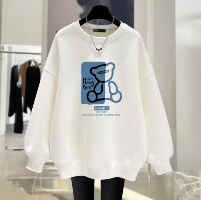 Sweatshirts Long Sleeve O Neck Pullovers Fashion