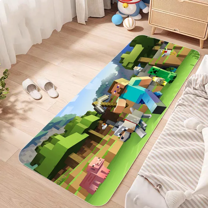 Minecraft Rugs To Elevate Your Living Room