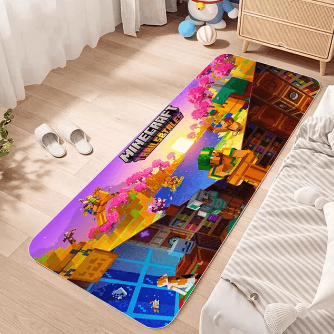 Minecraft Colorful Rugs For A Unique Living Room Experience – DUGO