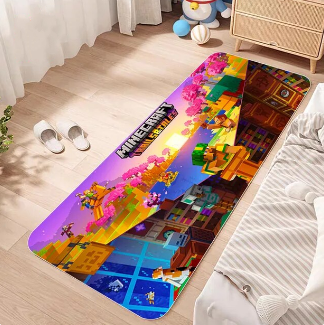 Minecraft Colorful Rugs For A Unique Living Room Experience