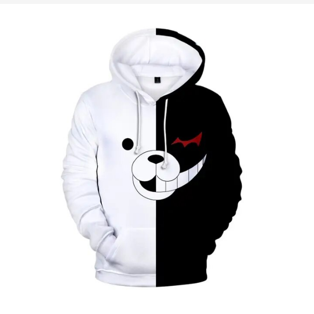 3D Anime Harajuku Hoodies For Men Autumn And Winter