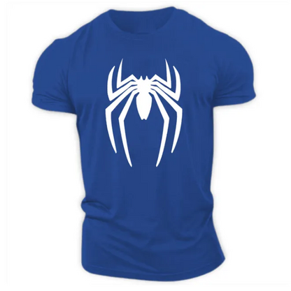 Summer Casual Sports Fashion 2D Printed Spider Tshirt Unique