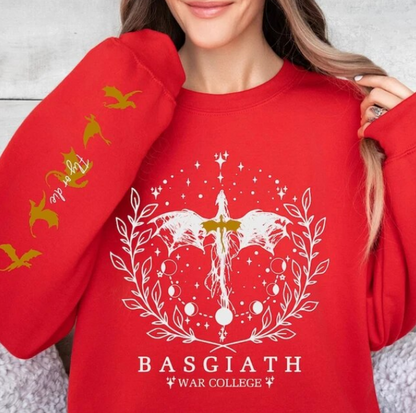 Fourth Wing Sweatshirt Basgiath War College Sweatshirt