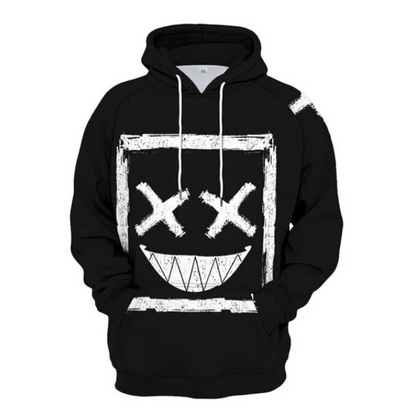 Men Fashion Casual Funny Pullover Hip Hop Hoodie XOXO