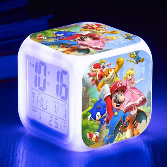 Super Mario Bros Desktop Clock