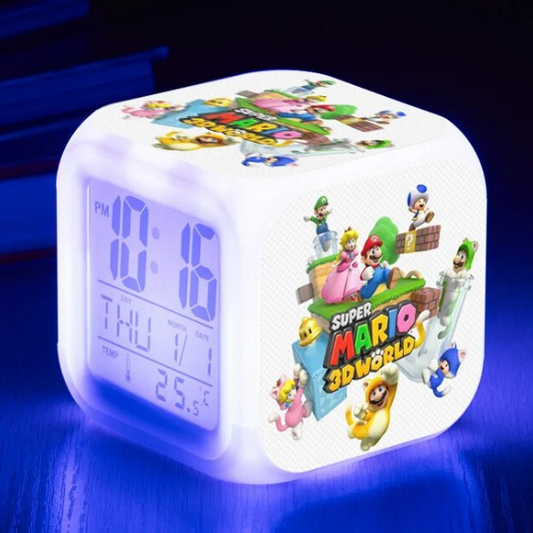 Luminous LED Alarm Clock For Kid Bedroom