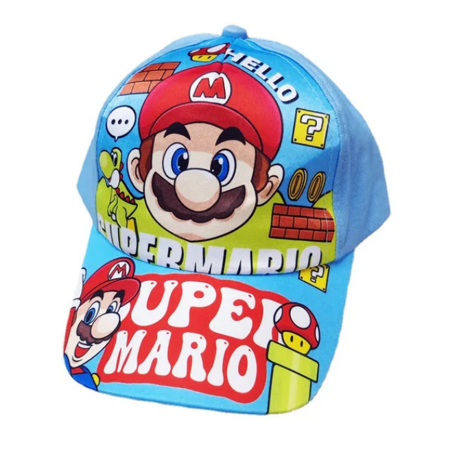 Super Marios Bros Cartoon Hat Creative