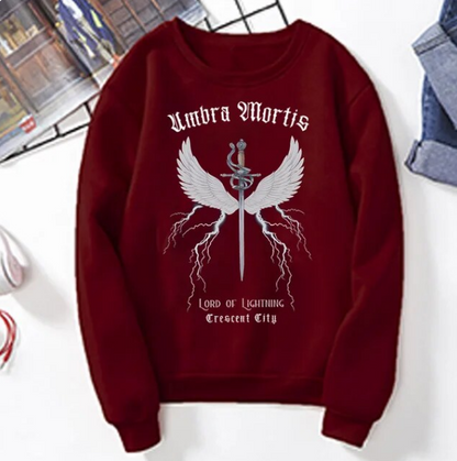 Sweatshirt Ruhn Danaan Crescent City Pullover Throne Of Glass