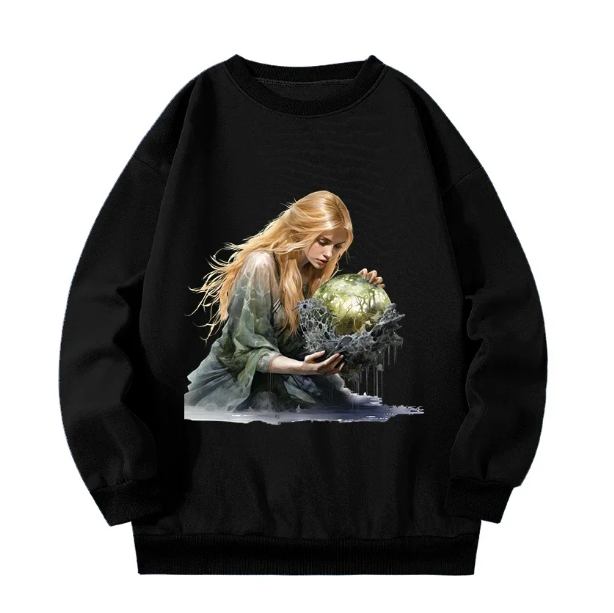 Sweatshirts Clothing New Gothic Princess